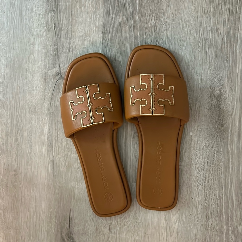 Tory Burch Double T Sport Slide